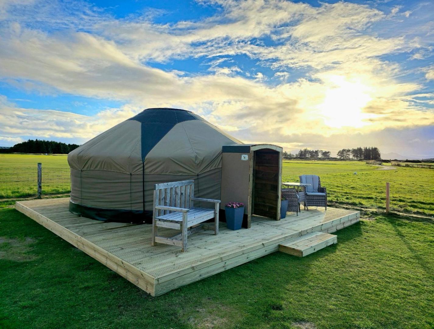 Luxuszelt Rainbow's End Yurts *